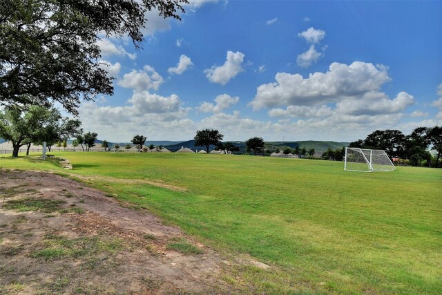 1820 Ficuzza Way, Leander, TX 78641 - view of yard featuring a sport area