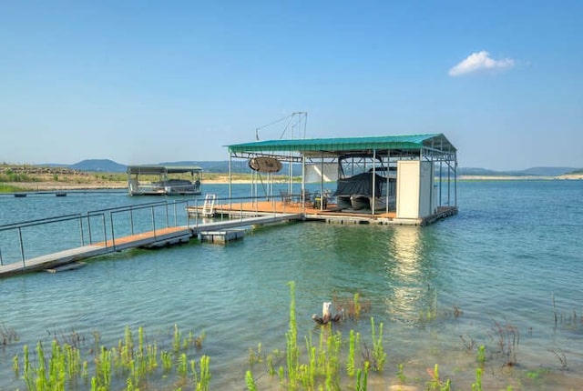 15210 Rainbow One St, Austin, TX 78734 - dock area with a water view