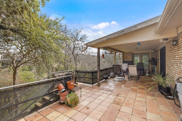 view of patio