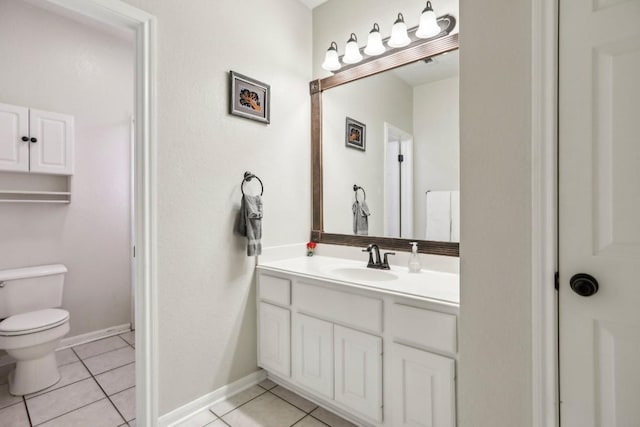 3304 Mulberry Creek Dr, Austin, TX 78732 - bathroom featuring vanity and tile patterned flooring