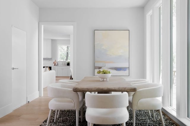 3614 Murillo Cir, Austin, TX 78703 - dining room with wood finished floors