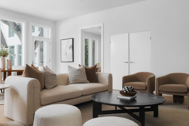 3614 Murillo Cir, Austin, TX 78703 - living area featuring healthy amount of natural light