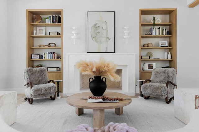 3614 Murillo Cir, Austin, TX 78703 - living area with built in shelves