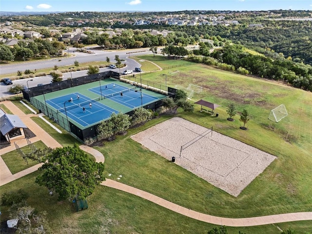 219 Baldovino Skwy, Lakeway, TX 78738 - bird's eye view