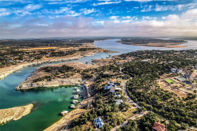 19745 Lakehurst Loop, Spicewood, TX 78669 - view of property location featuring a large body of water