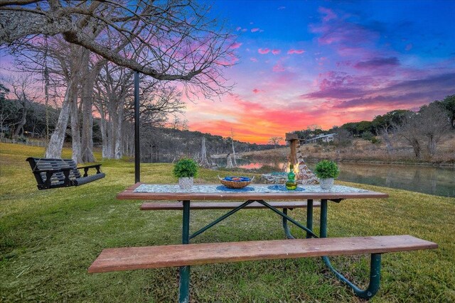 1920 River Rd, Wimberley, TX 78676 - view of community with a yard