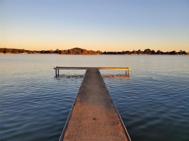 911 Sandy Mountain Dr, Sunrise Beach, TX 78643 - dock area featuring a water view
