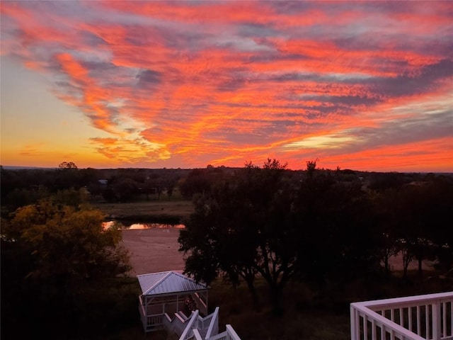 911 Sandy Mountain Dr, Sunrise Beach, TX 78643 - water view with a gazebo