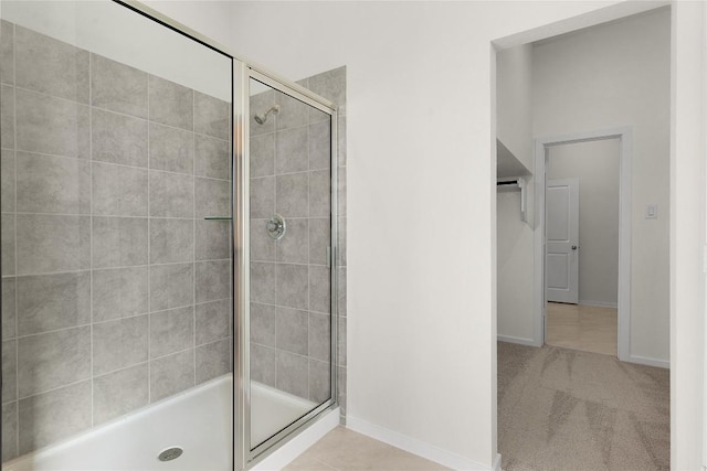 2705 Sage Ranch Dr Unit 6, Leander, TX 78641 - bathroom with a shower stall and baseboards