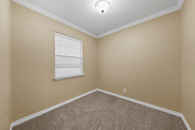 1206 Hi Stirrup Unit 311, Horseshoe Bay, TX 78657 - carpeted empty room featuring crown molding and baseboards