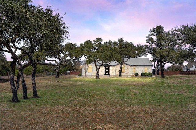 15400 Fm 1826, Austin, TX 78737 - view of yard at dusk