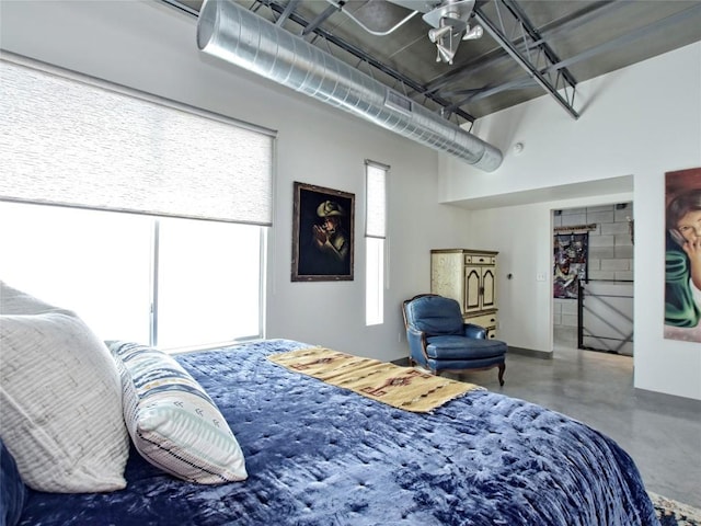 4801 S Congress Ave Unit L4, Austin, TX 78745 - bedroom featuring concrete floors