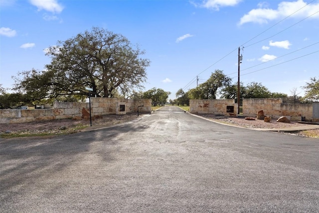 view of road