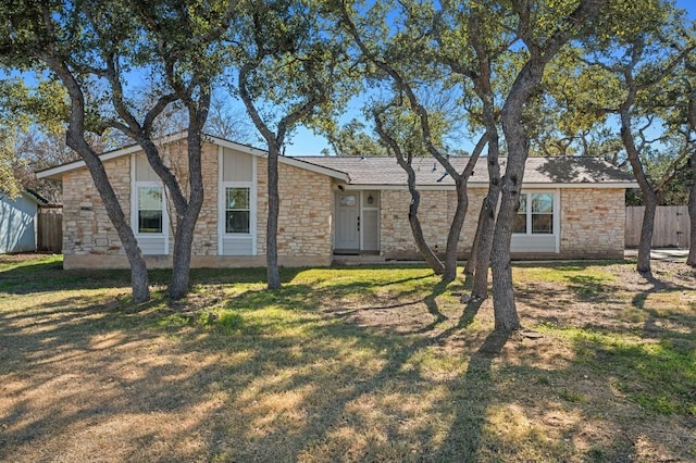 712 Ruby Isle Dr, Leander, TX 78641 - view of front of property featuring stone siding