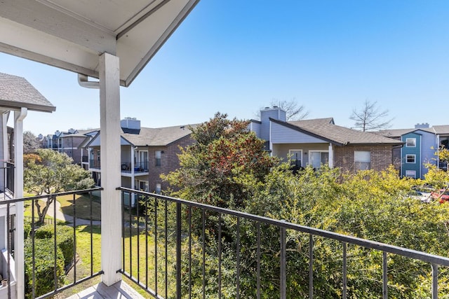 12166 Metric Blvd Unit 230, Austin, TX 78758 - balcony featuring a residential view