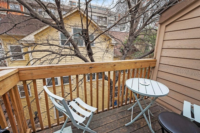2210 Pearl St Unit 305, Austin, TX 78705 - view of wooden deck