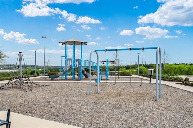 view of community playground