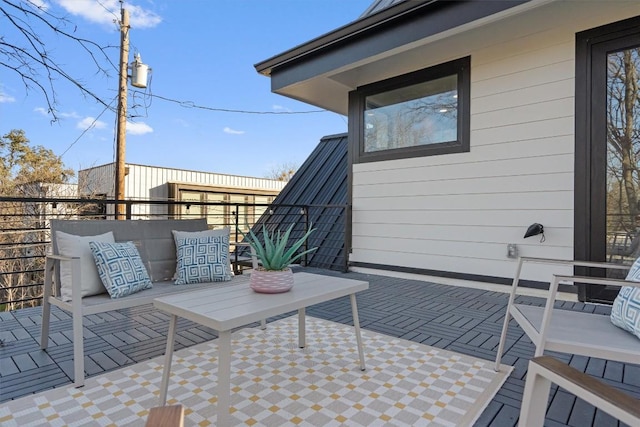 5403 Duval St Unit 2, Austin, TX 78751 - view of wooden terrace