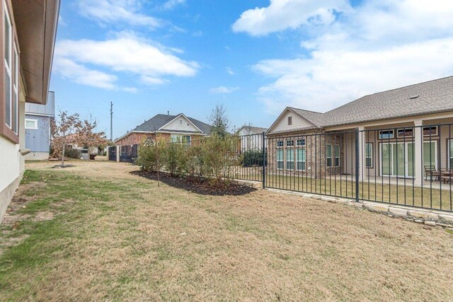 409 Flying Orchid Dr, San Marcos, TX 78666 - view of yard