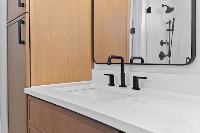 4402 Garnett St Unit 1, Austin, TX 78745 - bathroom with a shower and vanity
