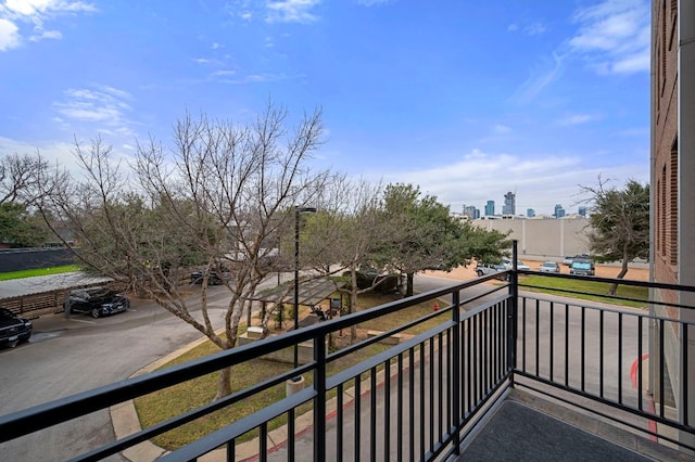 2235 E 6th St Unit 210, Austin, TX 78702 - balcony featuring a view of city