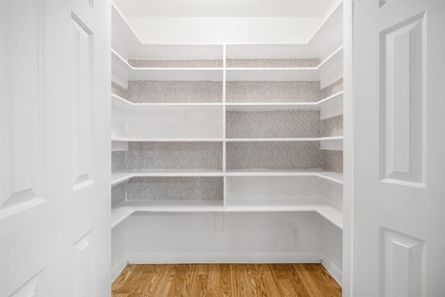 view of pantry