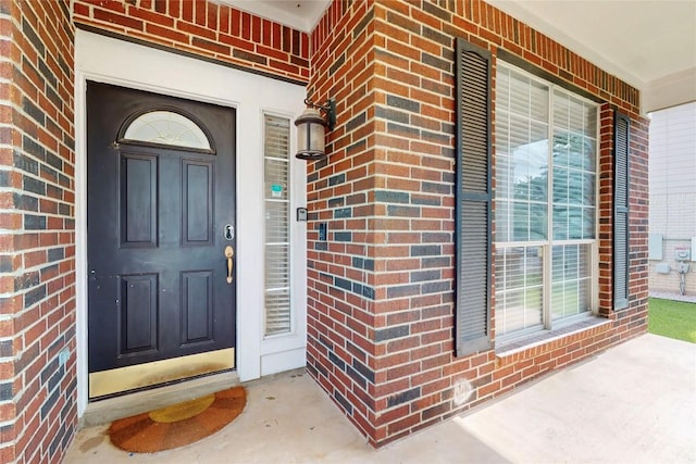 5008 Barlow Dr, Round Rock, TX 78681 - property entrance with brick siding and covered porch