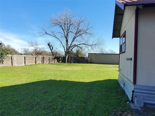 422 W N Main St, Flatonia, TX 78941 - view of fenced backyard