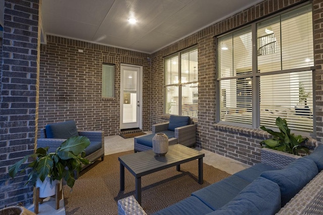 view of patio / terrace with outdoor lounge area