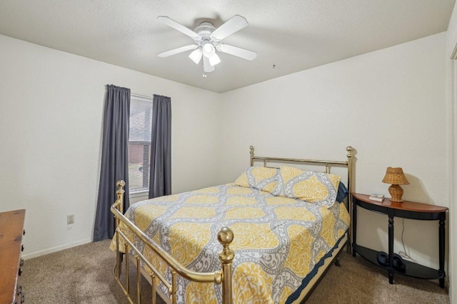 402 Laurel St, Bastrop, TX 78602 - bedroom with carpet floors and ceiling fan