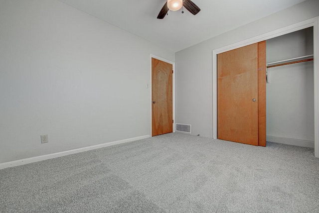 7803 Lazy Ln, Austin, TX 78757 - unfurnished bedroom with baseboards, visible vents, and carpet