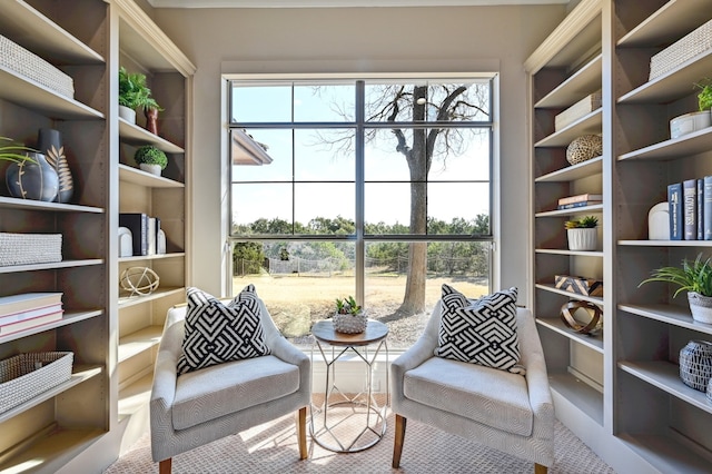 view of sitting room