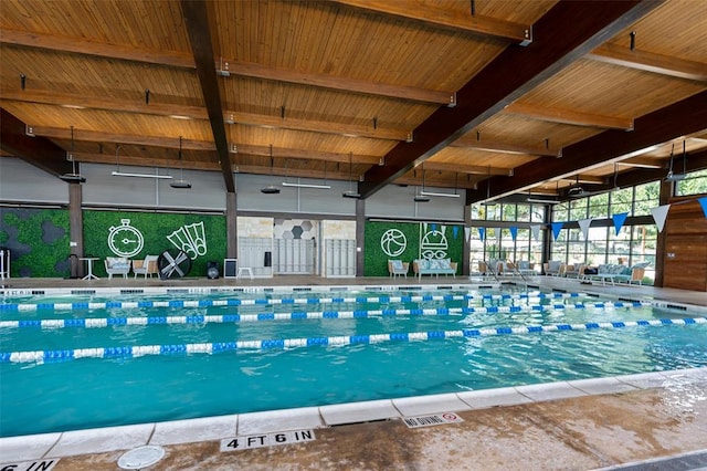 211 Singing Sumac Way, San Marcos, TX 78666 - view of indoor community pool