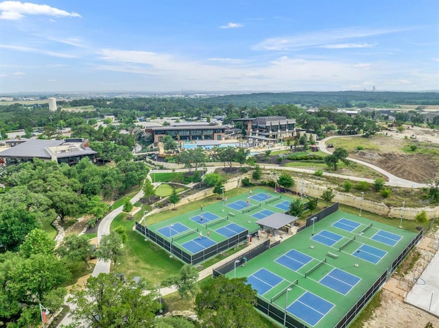 211 Singing Sumac Way, San Marcos, TX 78666 - aerial view of a tree filled landscape
