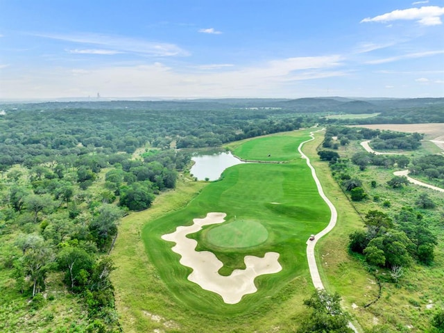 211 Singing Sumac Way, San Marcos, TX 78666 - aerial overview of property's location with a nearby body of water and a golf club