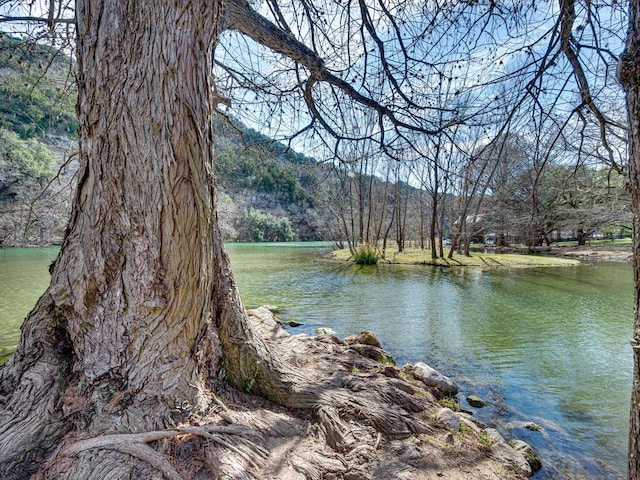 view of water feature