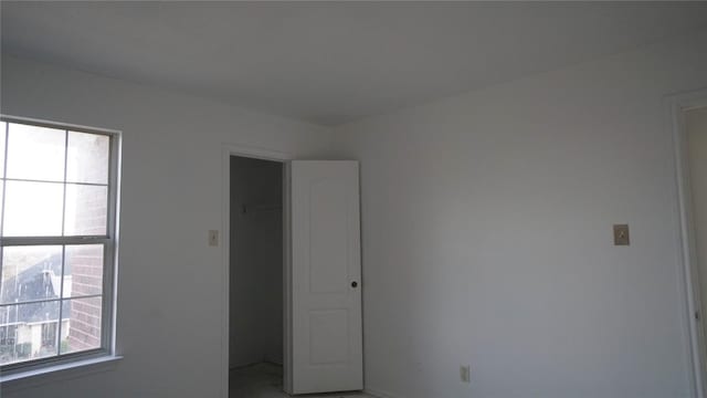 view of unfurnished bedroom