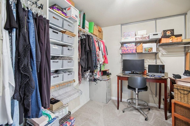 16710 Sabertooth Dr, Round Rock, TX 78681 - office with carpet and baseboards