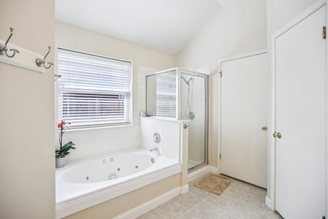 16710 Sabertooth Dr, Round Rock, TX 78681 - full bath with a shower stall and a jetted tub
