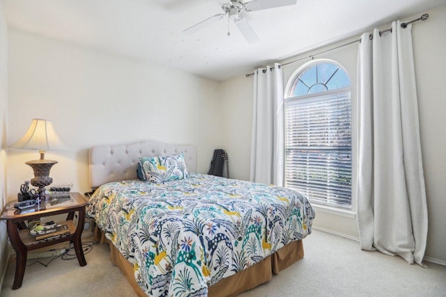 16710 Sabertooth Dr, Round Rock, TX 78681 - bedroom with carpet floors and ceiling fan
