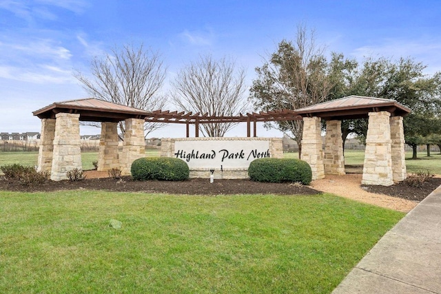 701 Portchester Castle Path, Pflugerville, TX 78660 - community / neighborhood sign with a yard
