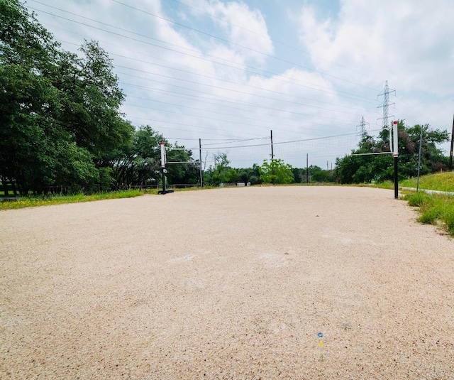 view of road