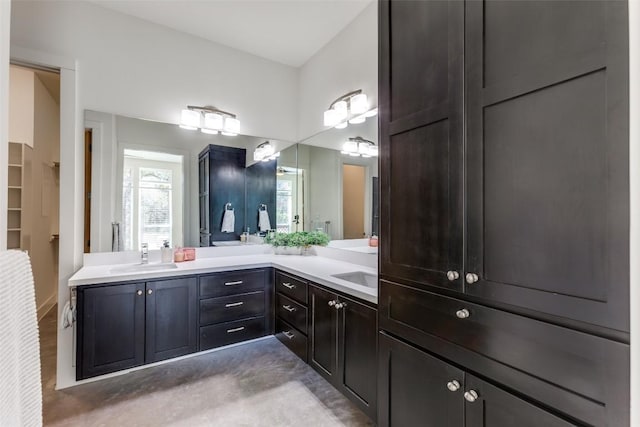 14805 Foy Dr, Austin, TX 78734 - full bathroom featuring double vanity