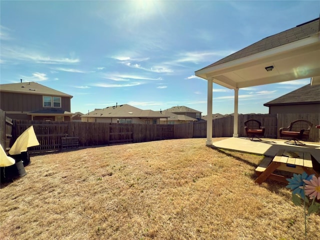 171 Longstraw Dr, Buda, TX 78610 - view of yard featuring a patio area