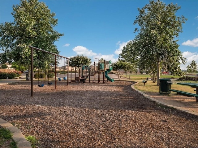 view of communal playground