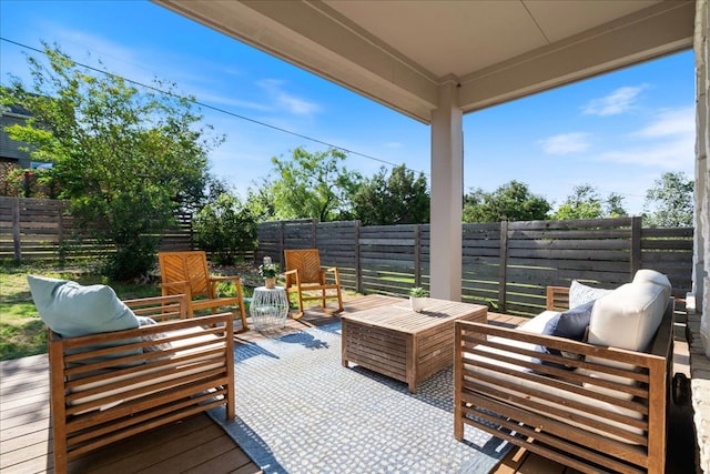 3011 Chisholm Trl, Austin, TX 78734 - fenced backyard with an outdoor living space