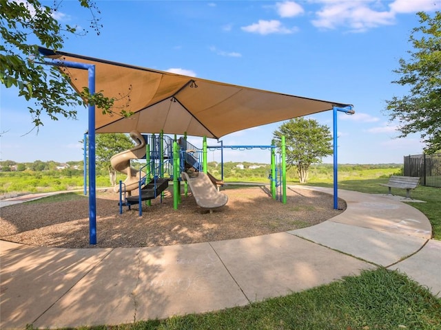 view of community playground