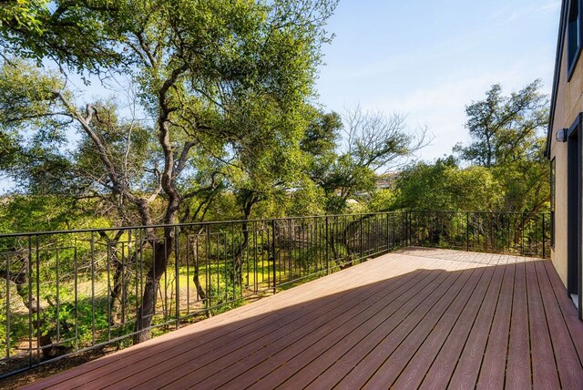 603 N Tumbleweed Trl, Austin, TX 78733 - view of wooden deck