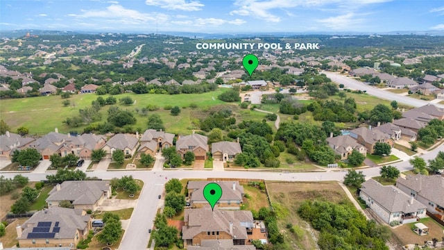 5305 Cardinal Flower Cv, Spicewood, TX 78669 - aerial view of residential area