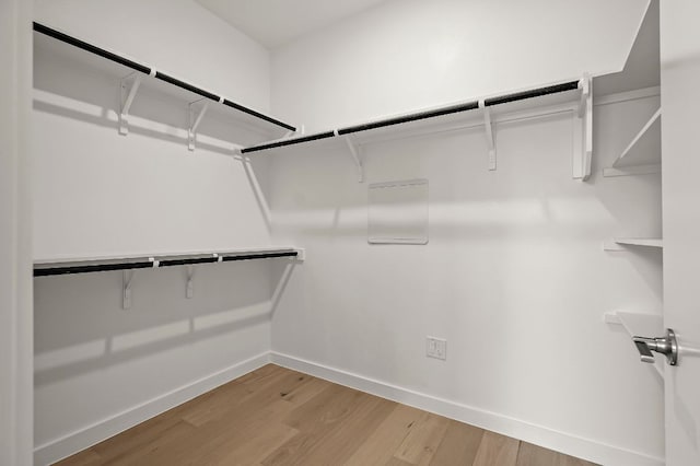 5107 Menchaca Rd Unit 11, Austin, TX 78745 - spacious closet with light wood finished floors